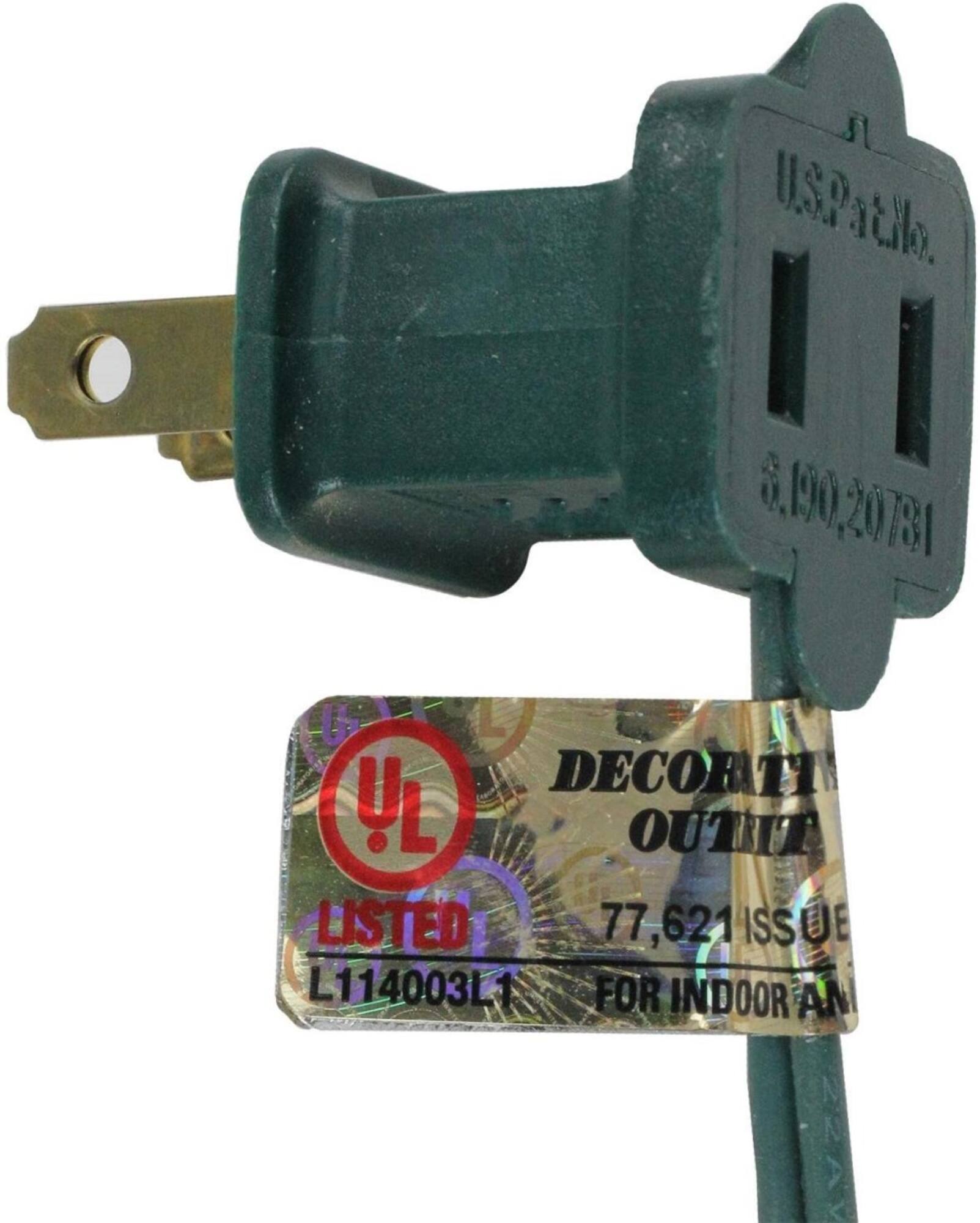 25ct. C9 Christmas String Lights with Green Wire